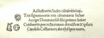 Terentius cum tribus cotilde;mentis: uidelicet Io. Calphurnii Gvido. Iv[venalis] Donatus 1501