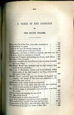 An example of a complex table of contents in Spedding's edition of Bacon
