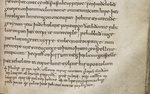 London, British Library MS Royal 7.C.xii, fol. 105r (detail). &AElig;lfric, <i>Catholic Homilies</i>.