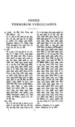 Index Verborum Vergilianus 