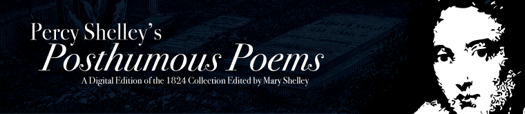 Percy Shelley's Posthumous Poems